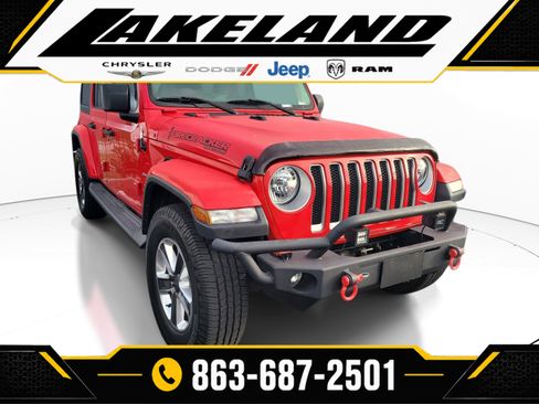 Used 2019 Jeep Wrangler Unlimited Sahara AWD/4WD image 1