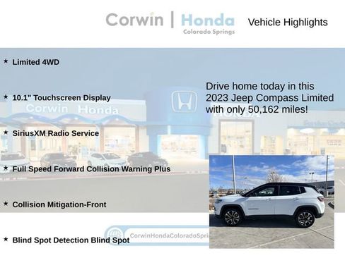 Used 2023 Jeep Compass Limited image 6