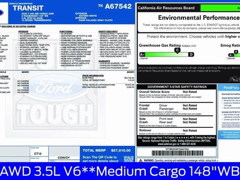 New 2026 Ford Transit 250 148 Medium Roof Extended AWD image 10