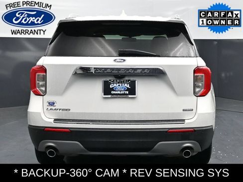 Used 2021 Ford Explorer Limited w/ Hybrid Equipment Group 310A RWD image 8