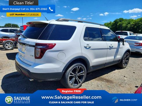 Used 2015 Ford Explorer Sport AWD/4WD image 4