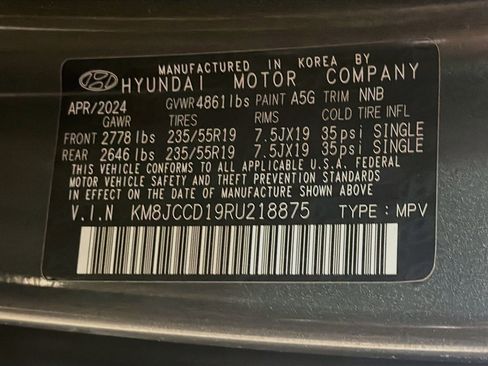 Used 2024 Hyundai Tucson SEL AWD/4WD image 12