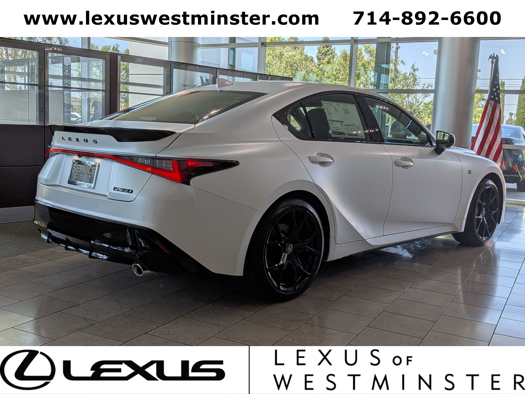 New 2026 Lexus IS 350 F Sport w/ Special Appearance Package RWD image 6