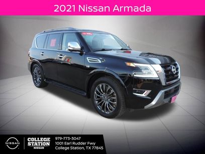 Used 2021 Nissan Armada Platinum w/ Captain's Chairs Package