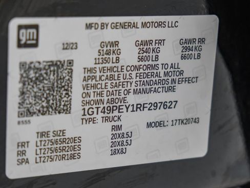 Used 2024 GMC Sierra 2500 AT4 w/ AT4 Premium Plus Package AWD/4WD image 65