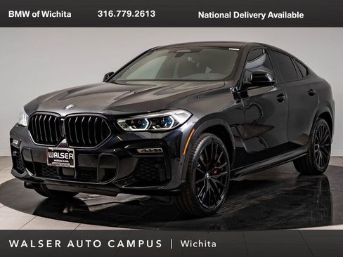 Used 2021 BMW X6 M50i w/ Executive Package AWD/4WD image 1