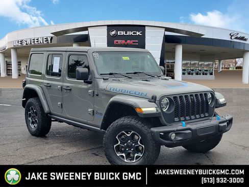 Used 2022 Jeep Wrangler Unlimited Rubicon 4xe w/ Steel Bumper Group AWD/4WD image 1