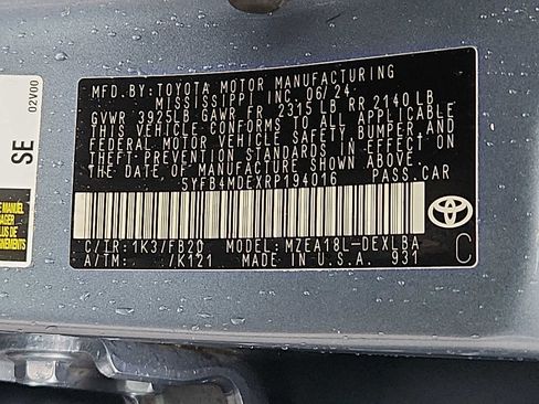 Used 2024 Toyota Corolla LE FWD image 26
