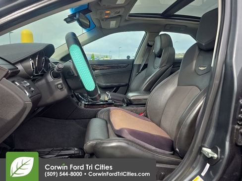 Used 2014 Cadillac CTS V w/ Wood Trim Package RWD image 10