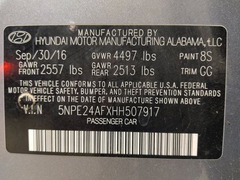 Used 2017 Hyundai Sonata SE FWD image 33