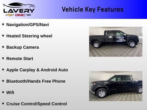 Certified 2025 GMC Sierra 1500 SLE w/ Preferred Package image 2