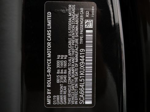 Used 2019 Rolls-Royce Ghost Extended Wheelbase RWD image 19