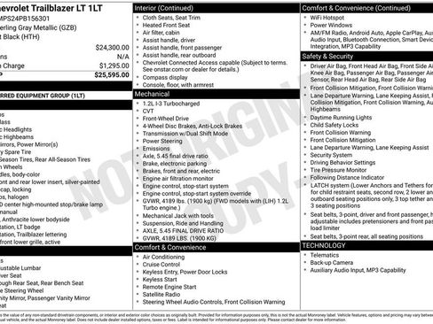 Used 2023 Chevrolet TrailBlazer LT image 12