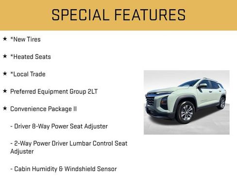 Used 2025 Chevrolet Equinox LT w/ Convenience Package II image 6