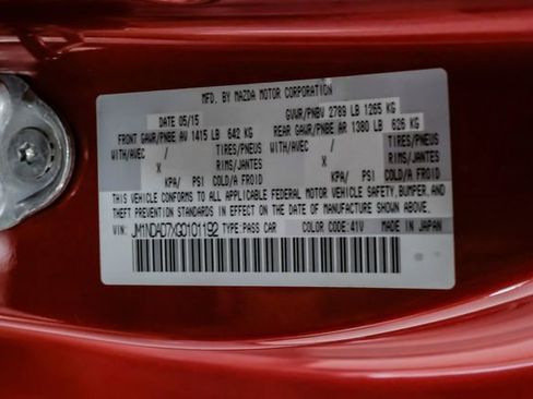 Used 2016 MAZDA MX-5 Miata Grand Touring image 42