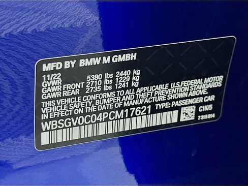 Certified 2023 BMW M8 Gran Coupe xDrive Competition w/ M Carbon Exterior Package image 32