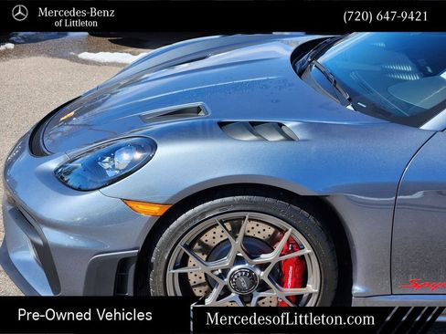 Used 2025 Porsche 718 Boxster Spyder RS w/ Accent Package Logos RWD image 9
