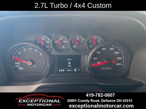 Used 2024 Chevrolet Silverado 1500 Custom w/ Turbomax Blackout Package image 39