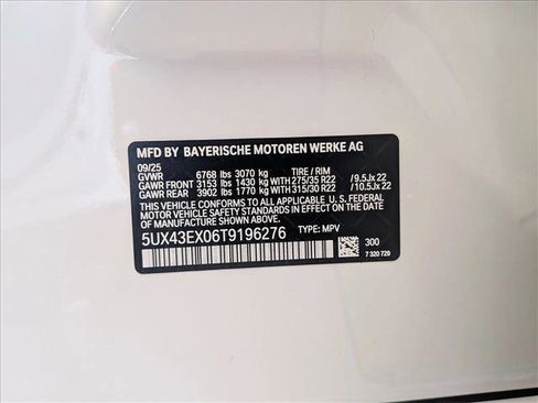 New 2026 BMW X6 M60i w/ Parking Assistance Package image 18