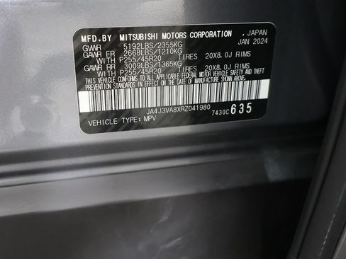 Used 2024 Mitsubishi Outlander SE Black Edition FWD image 54