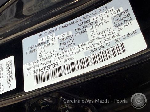 Certified 2025 MAZDA CX-30 AWD 2.5 S w/ Premium Package image 35