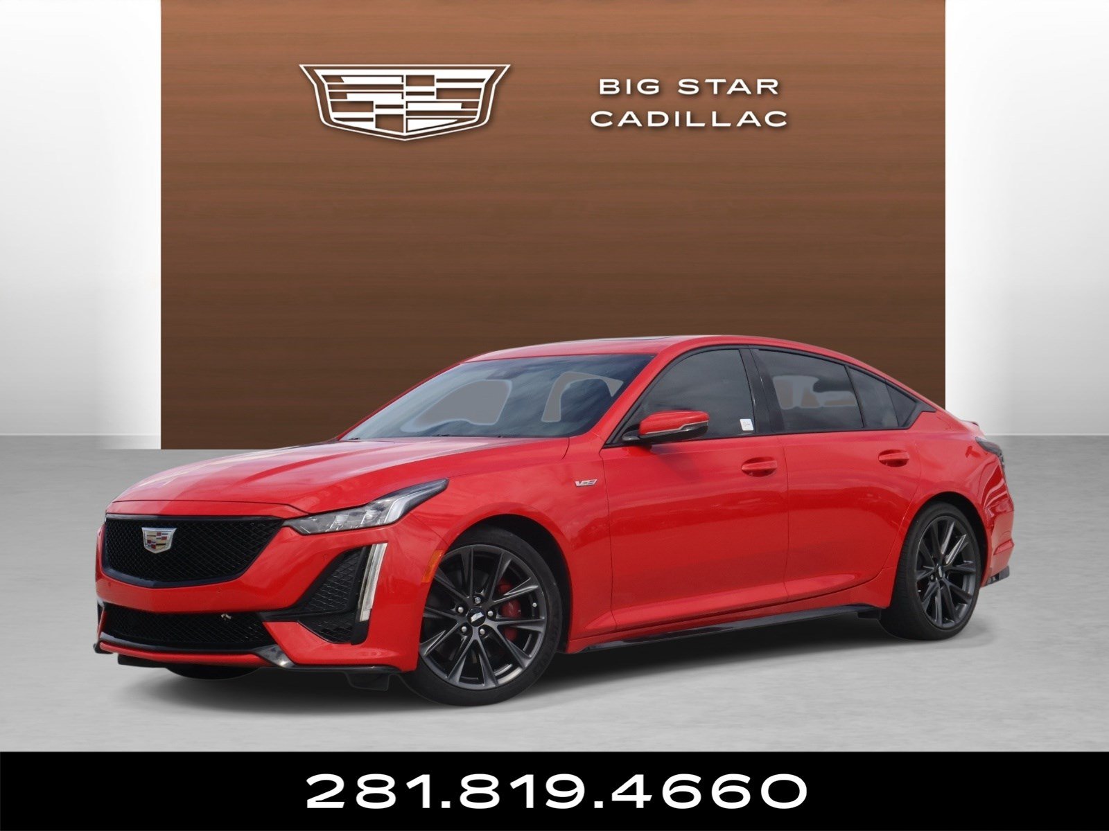 Certified 2024 Cadillac CT5 V w/ Cold Weather Package RWD image 1