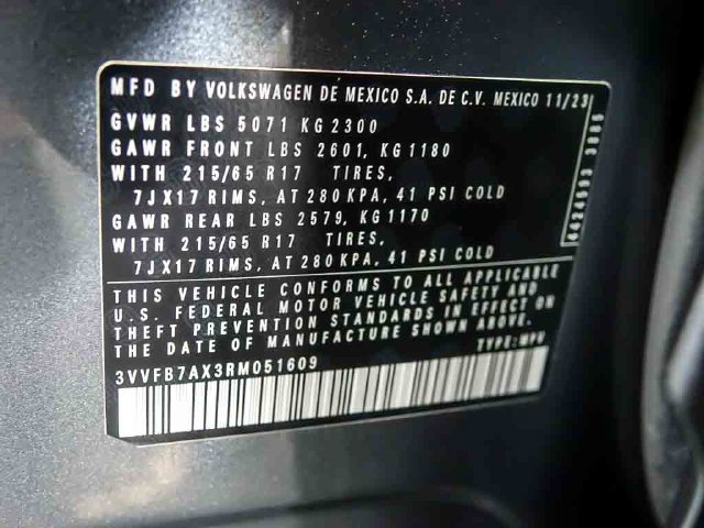 Used 2024 Volkswagen Tiguan S AWD/4WD image 31