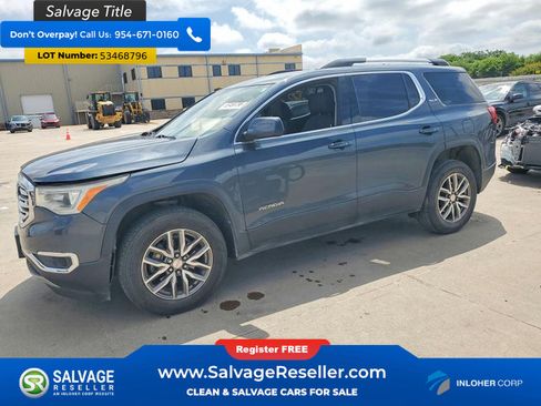 Used 2019 GMC Acadia SLE w/ Driver Alert Package I FWD image 1