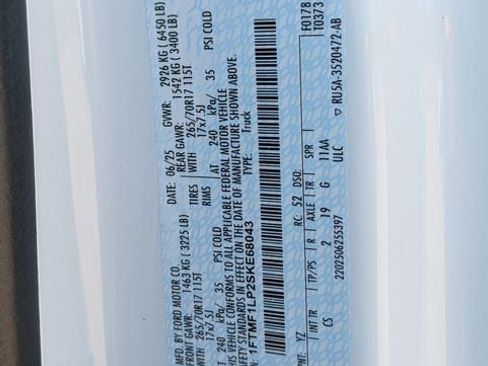 Used 2025 Ford F150 XL w/ Equipment Group 103A High AWD/4WD image 27