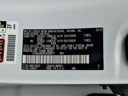 Used 2024 Lexus TX 350 AWD w/ Captains Chair Package image 32