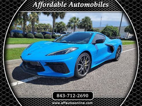 Used 2023 Chevrolet Corvette Stingray Premium Cpe w/ Z51 Performance Package RWD image 1