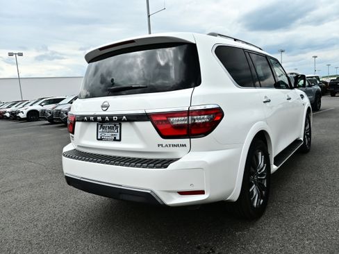 Used 2022 Nissan Armada Platinum w/ Captain's Chairs Package AWD/4WD image 6
