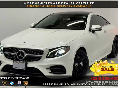 Used 2019 Mercedes-Benz E 450 4MATIC Coupe image 1