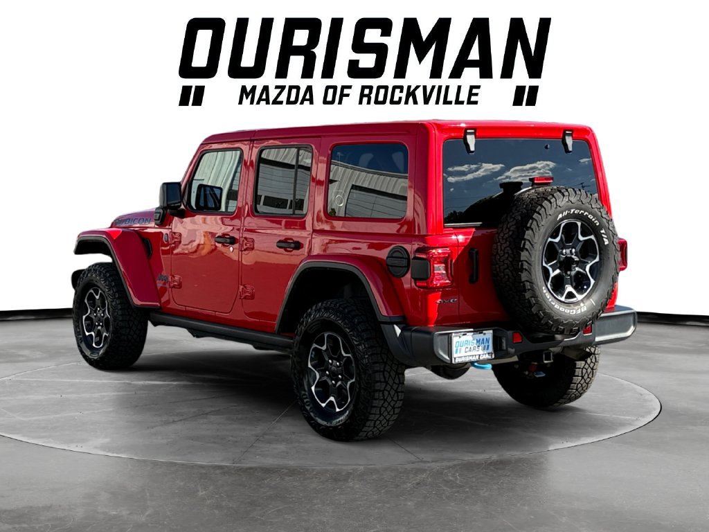 Used 2023 Jeep Wrangler Unlimited Rubicon 4xe w/ Cold Weather Group AWD/4WD image 4