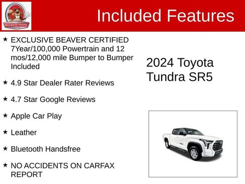 Used 2024 Toyota Tundra SR5 w/ SR5 Premium Package AWD/4WD image 4