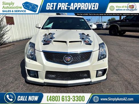 Used 2011 Cadillac CTS V w/ Wood Trim Package RWD image 7