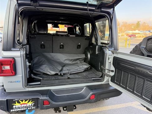 Used 2023 Jeep Wrangler Unlimited Rubicon 4xe w/ Steel Bumper Group image 14