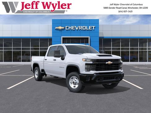 New 2026 Chevrolet Silverado 2500 W/T w/ Snow Plow Prep/Camper Package AWD/4WD image 1
