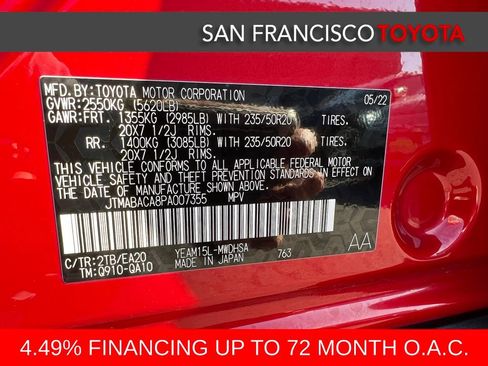 Certified 2023 Toyota bZ4X Limited image 40