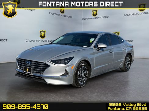 Used 2023 Hyundai Sonata Blue w/ Cargo Package image 1