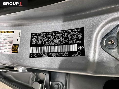 Certified 2025 Toyota Prius Plug-In Hybrid w/ Limited Premium Package FWD image 37