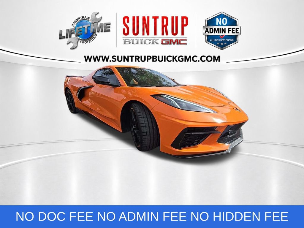 Used 2024 Chevrolet Corvette Stingray Convertible w/ Z51 Performance Package RWD image 2