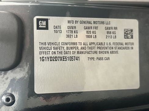 Used 2014 Chevrolet Corvette Stingray Coupe w/ 2LT Preferred Equipment Group image 32