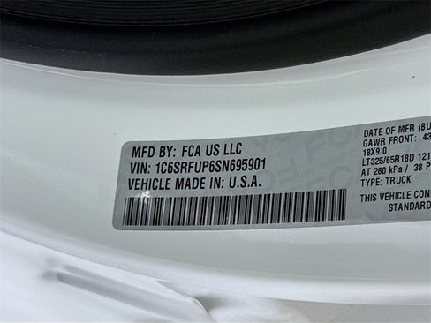 Used 2025 RAM 1500 RHO w/ Bed Utility Group image 36