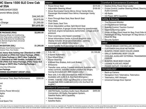 Used 2017 GMC Sierra 1500 SLE w/ SLE Value Package image 6