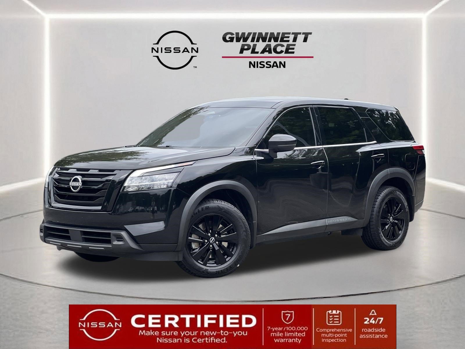 Certified 2022 Nissan Pathfinder S w/ Cargo Package FWD image 1