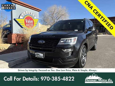 Used 2019 Ford Explorer Sport w/ Ford Safe & Smart Package image 1