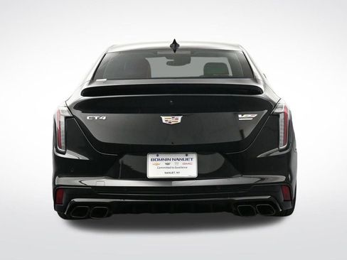 Certified 2024 Cadillac CT4 V Blackwing w/ LPO, Blue Accent Package RWD image 4