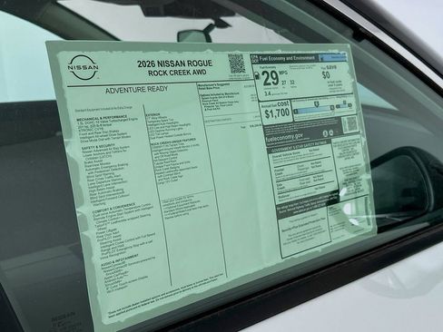 New 2026 Nissan Rogue SV image 13