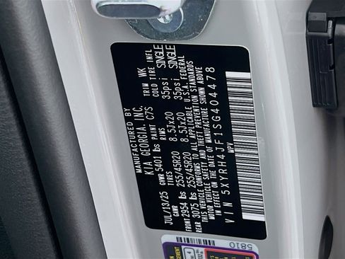 New 2025 Kia Sorento EX image 37